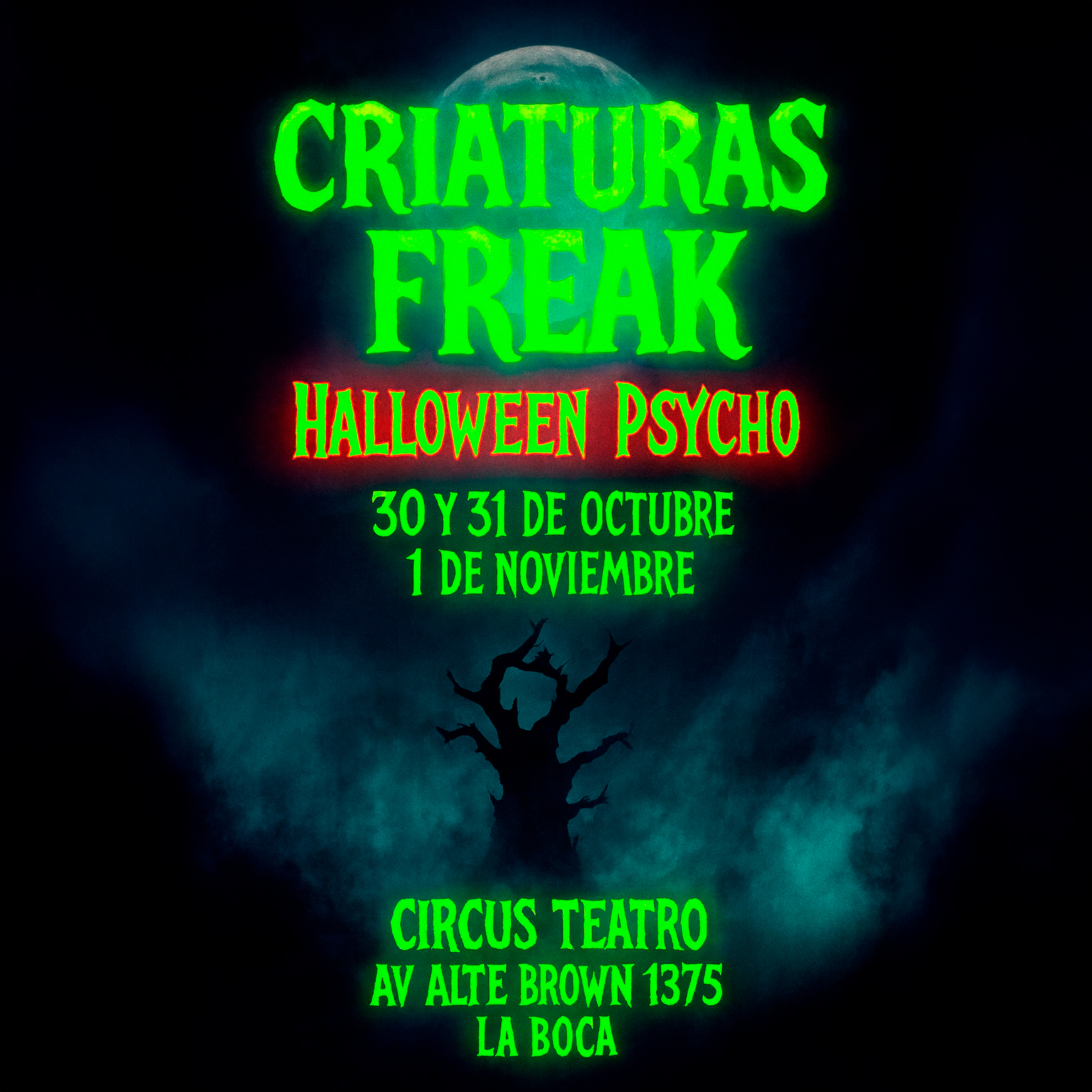 CRIATURAS FREAK: HALLOWEEN PSYCHO