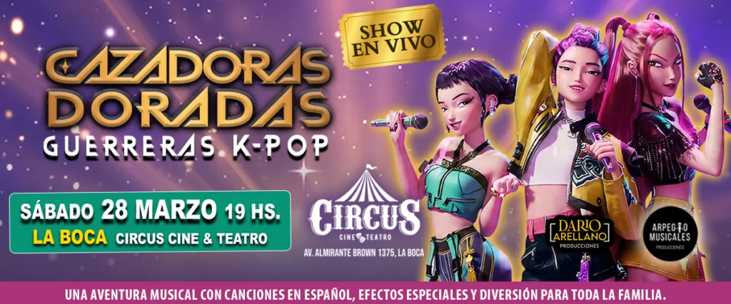 ✨ CAZADORAS DORADAS – GUERRERAS K-POP ✨